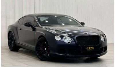 بنتلي كونتيننتال جي تي 2013 Bentley Continental GT W12 Speed, Full Service History, GCC