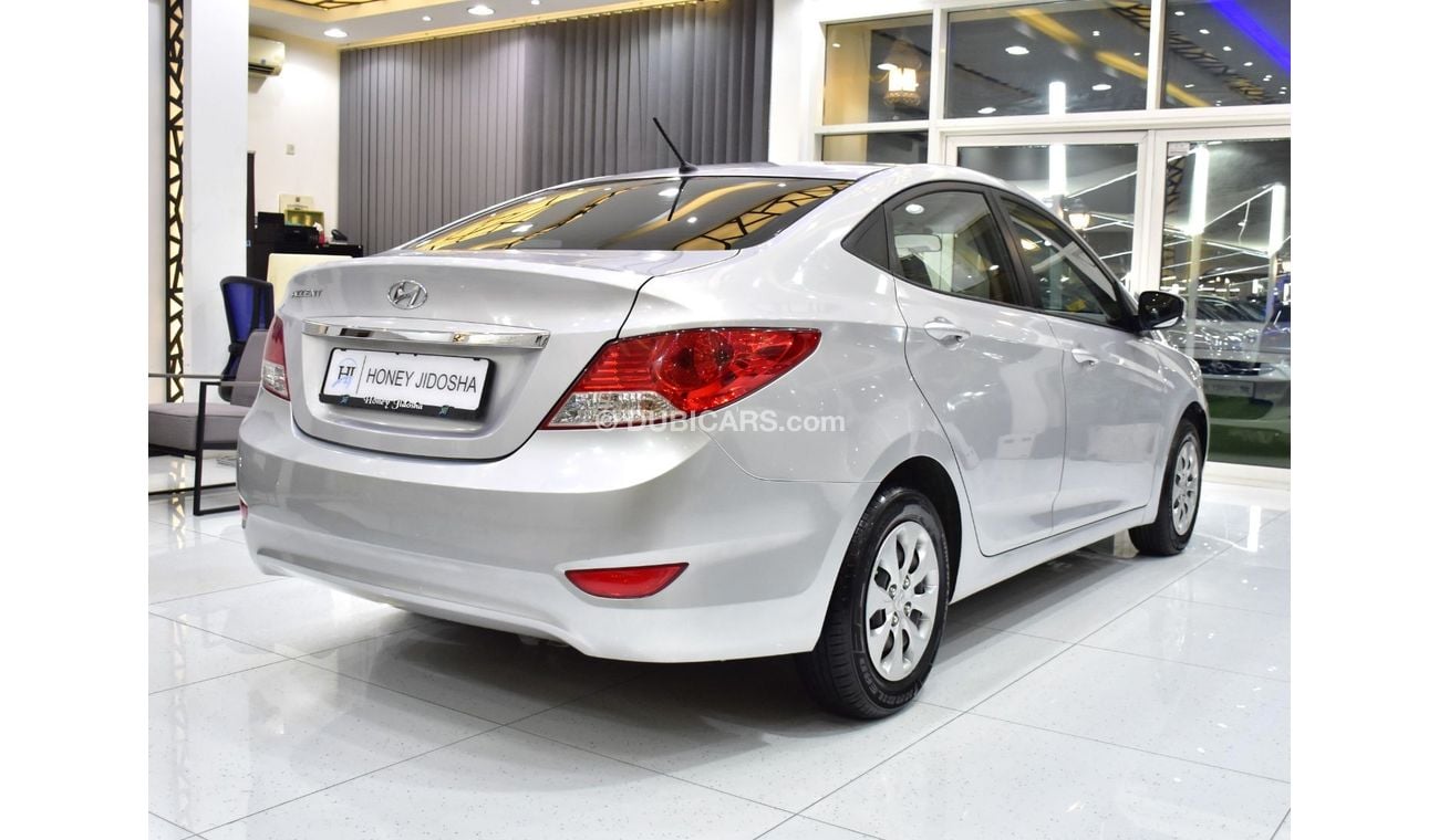 Hyundai Accent EXCELLENT DEAL for our Hyundai Accent 1.6L ( 2017 Model ) in Silver Color GCC Specs