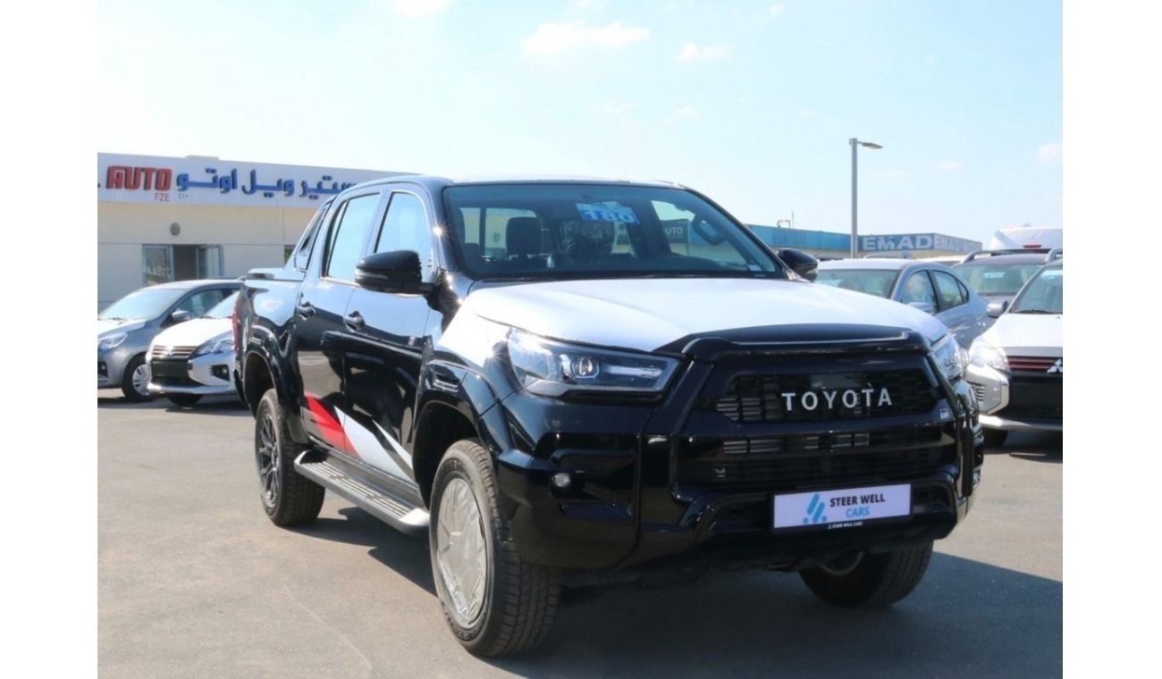 Toyota Hilux 2022 | BRAND NEW HILUX GR 2.8 L A/T WITH 360 CAMERA D/C | 4X4 - DSL - GLXS-V  -  WITH GCC SPECS - EX