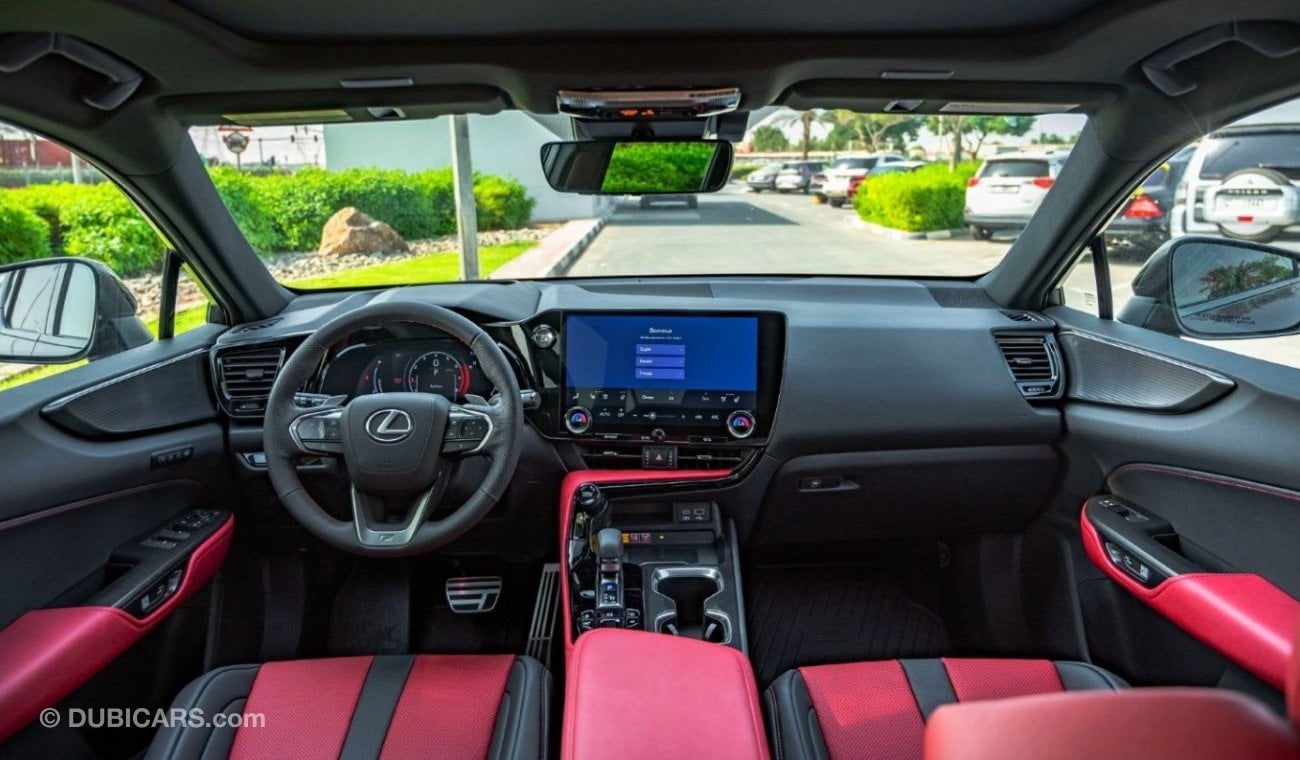 Lexus NX350 F SPORT 2.4L PETROL - CLOUDBURST GREY: PANORAMIC ROOF, HUD, HEATED LEATHER SEATS