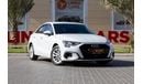 أودي A3 35 TFSI 1.4L Audi A3 35TFSI 2021 GCC under Warranty with Flexible Down-Payment.