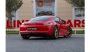 Porsche 718 Cayman Porsche Cayman GTS 2016 GCC under Warranty with Flexible Down-Payment.