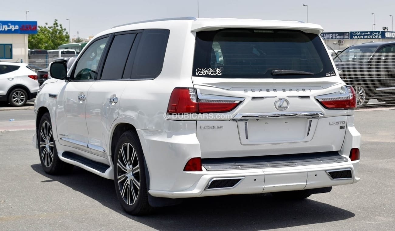 Lexus LX570 With 2021 Body Kit