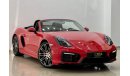 بورش بوكستر جي تي أس 2015 Porsche Boxster GTS, Porsche Warranty-Full Service History, GCC