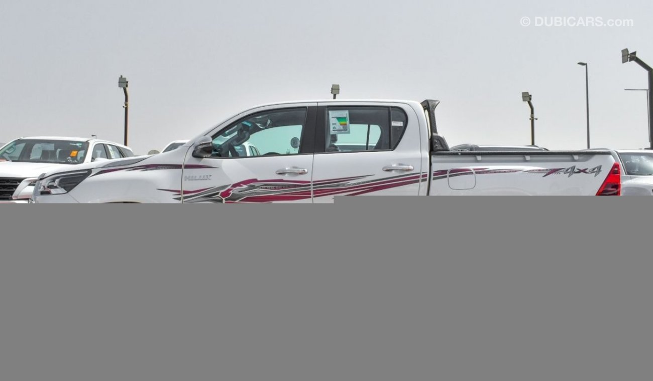 تويوتا هيلوكس Toyota Hilux S-GLX | 2.7L 4x4 | Petrol | 2024