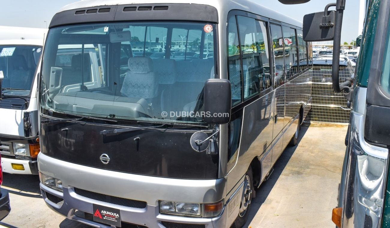 Nissan Civilian Nissan Civilian Civilian bus ||  6 cylinder engine|| Manual Transmission || Diesel ||  17″ Wheels ||