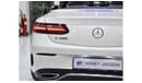 مرسيدس بنز E 400 EXCELLENT DEAL for our Mercedes Benz E400 4Matic CONVERTIBLE ( 2018 Model ) in White Color Japanese