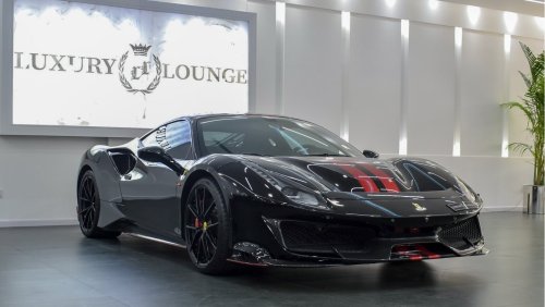 Ferrari 488 FERRARI 488-PISTA V8 2019 GCC.UNDER WARRANTY AND CONTRACT SERVICE. IN EXCELLENT CONDITION