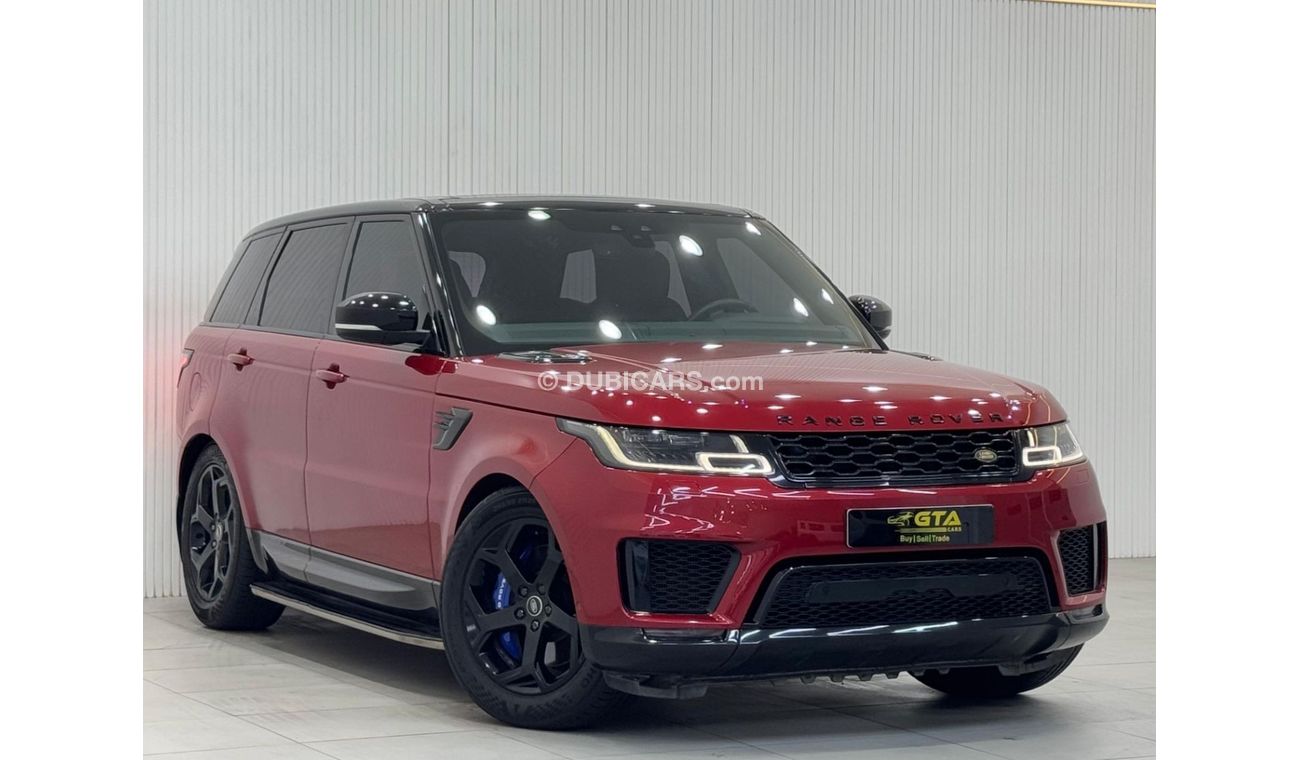 لاند روفر رينج روفر سبورت HSE 3.0L (340 HP) 2019 Range Rover Sport HSE, 1 Year Warranty, Full Service History, GCC