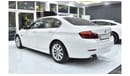 بي أم دبليو 520i EXCELLENT DEAL for our BMW 520i ( 2015 Model ) in White Color GCC Specs