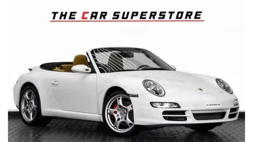 بورش 911 2008 I PORSCHE 911 CARRERA I CABRIOLET I FULL SERVICE HISOTRY I MAJOR SERVICE DONE IN AL NABOODA