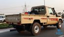 Toyota Land Cruiser Pick Up LC79 4.5L V8 Single Cabin DIESEL     Spec region - GCC Engine size -4.5L V8 Fuel type - Diesel Fuel