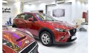 Mazda CX-3 EXCELLENT DEAL for our Mazda CX-3 ( 2019 Model ) in Red Color GCC Specs