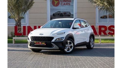 Hyundai Kona Hyundai Kona 2023 GCC under Agency Warranty with Flexible Down-Payment.