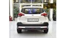 Nissan Kicks EXCELLENT DEAL for our Nissan Kicks ( 2020 Model ) in White Color GCC Specs