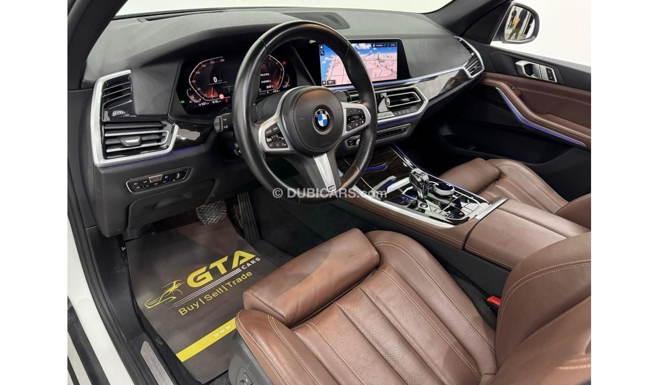 بي أم دبليو X5 40i M Sport 3.0L 2020 BMW X5 xDrive40i M-Kit, Oct 2025 BMW Warranty + Service Pack, Low Kms, GCC