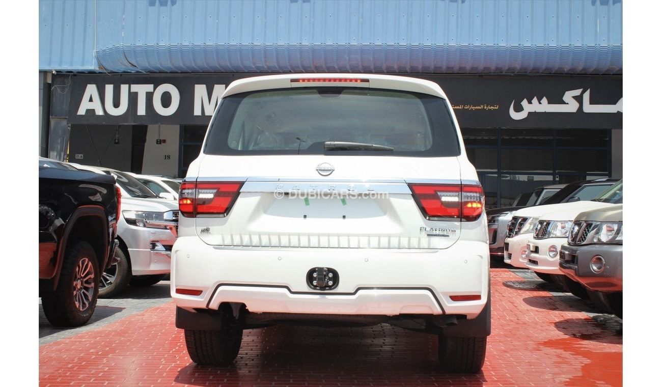 Nissan Patrol (2023) V8 LE PLATINUM, GCC, UNDER WARRANTY FROM LOCAL DEALER (Inclusive VAT)