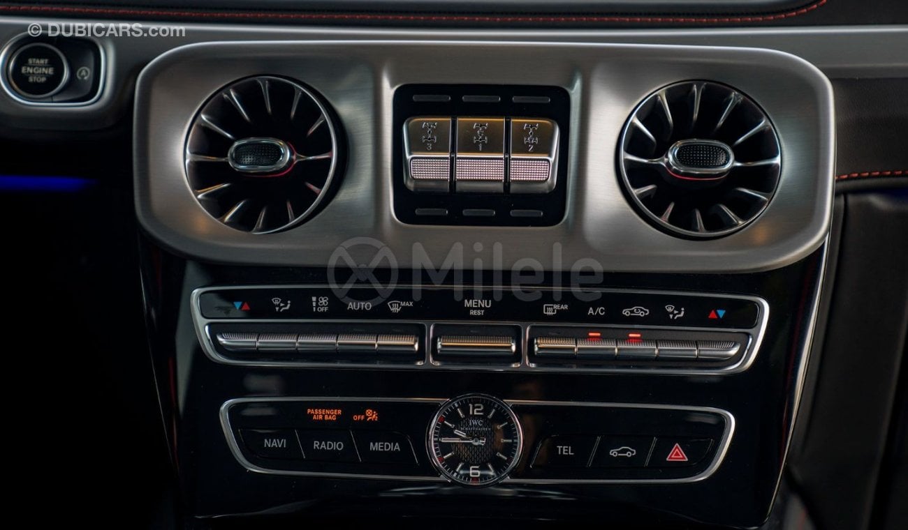 مرسيدس بنز G 63 AMG 4X4² MAGNO RED MARVEL WITH AMG NIGHT PACKAGE II, BURMESTER SURROUND SYSTEM