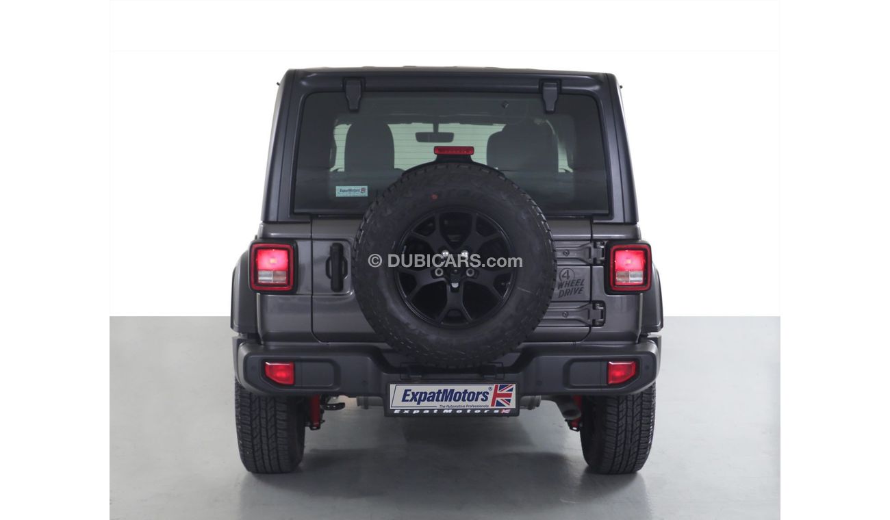 Jeep Wrangler 2,750x60 • 0% DP • Warranty Available • GCC •