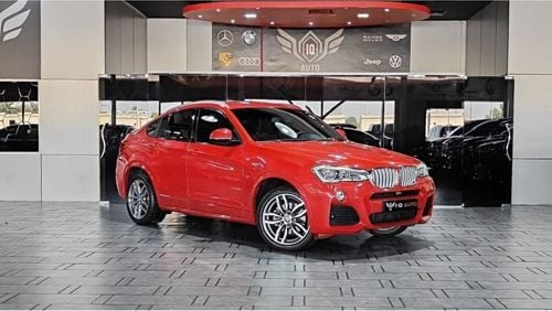 BMW X4 xDrive 28i M Sport AED 2,100 P.M | 2016 BMW X4 M-SPORT XDRIVE 28i 2.0L | FSH | ORIGINAL PAINT | 360