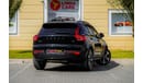 Volvo XC40 Volvo XC40 B4 2023 GCC under Agency Warranty and Service Contract with Flexible Down-Payment.