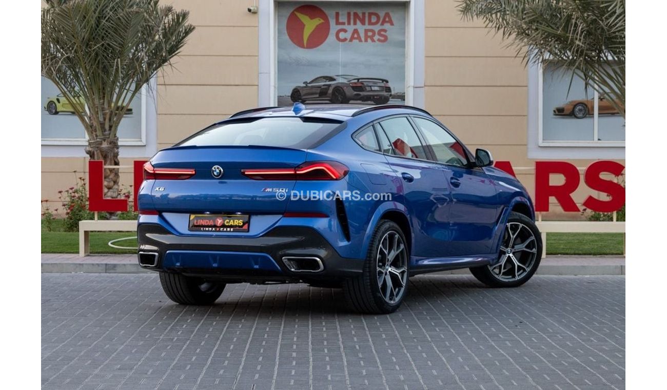 بي أم دبليو X6 40i M Sport 3.0L BMW X6 xDrive40i M-Sport 2020 (LOW MILEAGE) GCC under Agency Warranty and Service C