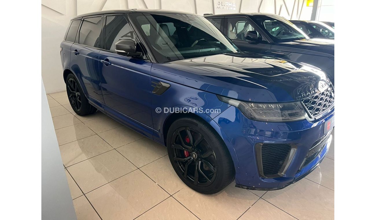 لاند روفر رينج روفر سبورت SVR 5.0L (575 HP) AWD 2018 RANGE ROVER SPORT SVR GCC FIRST OWNER WELL MAINTAINED