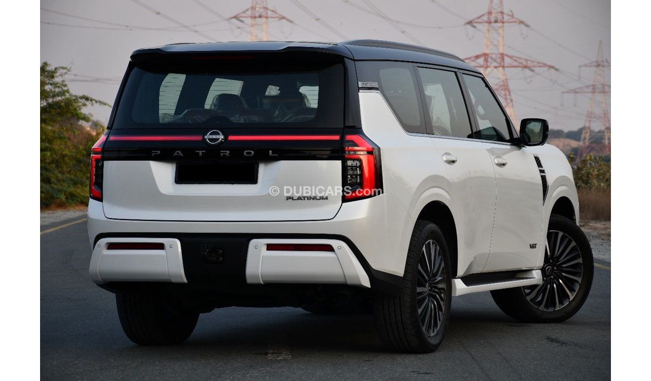 نيسان باترول NISSAN PATROL PLATINUM 2025M Twin Turbo Gcc