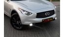 Infiniti QX70 Infiniti QX70 Limited 2019 GCC under Warranty and Service Contract with Flexible Down-Payment.