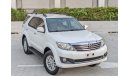 تويوتا فورتونر Toyota fortuner 2012,V6 petrol left hand drive