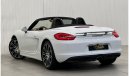 Porsche Boxster Std 2016 Porsche Boxster, Service History, Just Serviced, Low Kms, GCC Specs