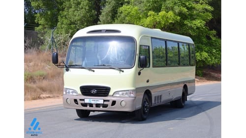 Hyundai County Bus D4DD 3.9L RWD 27 Seater DSL MT / Ready to Drive / Like New Condition / GCC