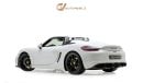 Porsche Boxster Spyder - GCC Spec