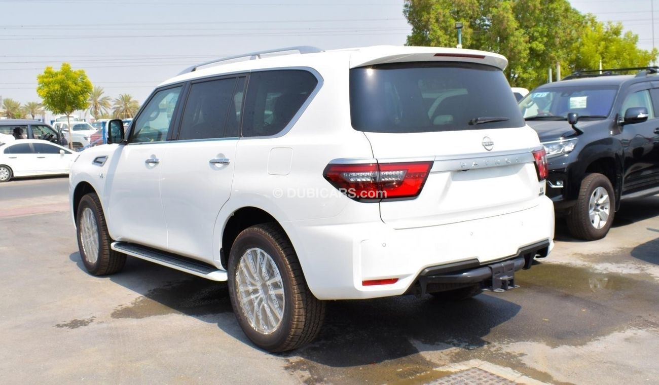 Nissan Patrol LE New Nissan Patrol LE for sale from Central Motors in Dubai. White 2022 model. The car has automat