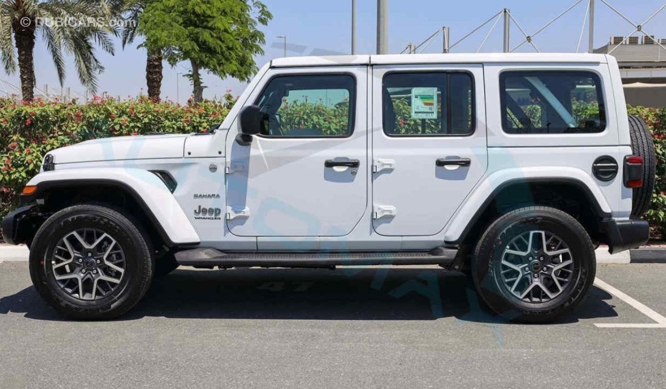 Jeep Wrangler Unlimited Sahara Turbo , 2024 GCC , 0Km , With 5 Years Warranty & 3 Years Service @Official Dealer