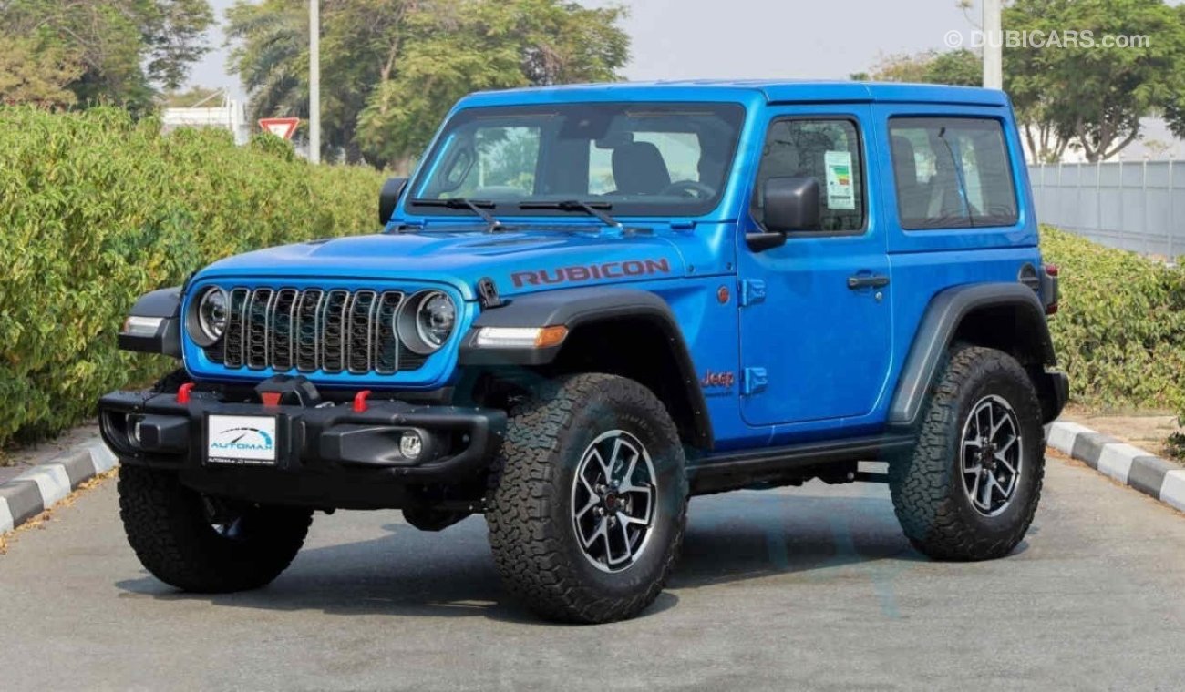 Jeep Wrangler Rubicon V6 3.6L 4X4 , 2024 GCC , 0Km , With 3 Years or 60K Km Warranty @Official Dealer