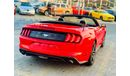 فورد موستانج EcoBoost 2.3L Convertible A/T | Monthly AED 1680/- | 0% DP | Blindspot | Rear View Camera | # 07181