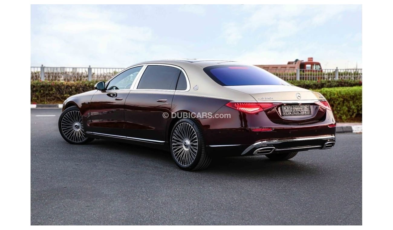 Mercedes-Benz S 680 2022 MBZ MB 6.0 S680 4MATIC - Rubellite Red inside Black | Export Only