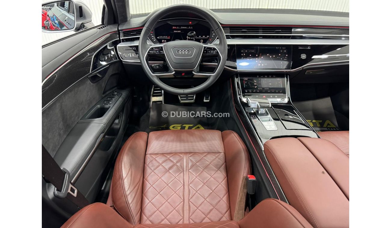 أودي S8 TFSI quattro 4.0L 2020 Audi S8 TFSI Quattro, Warranty, Full Audi Service History, Fully Loaded, Low 