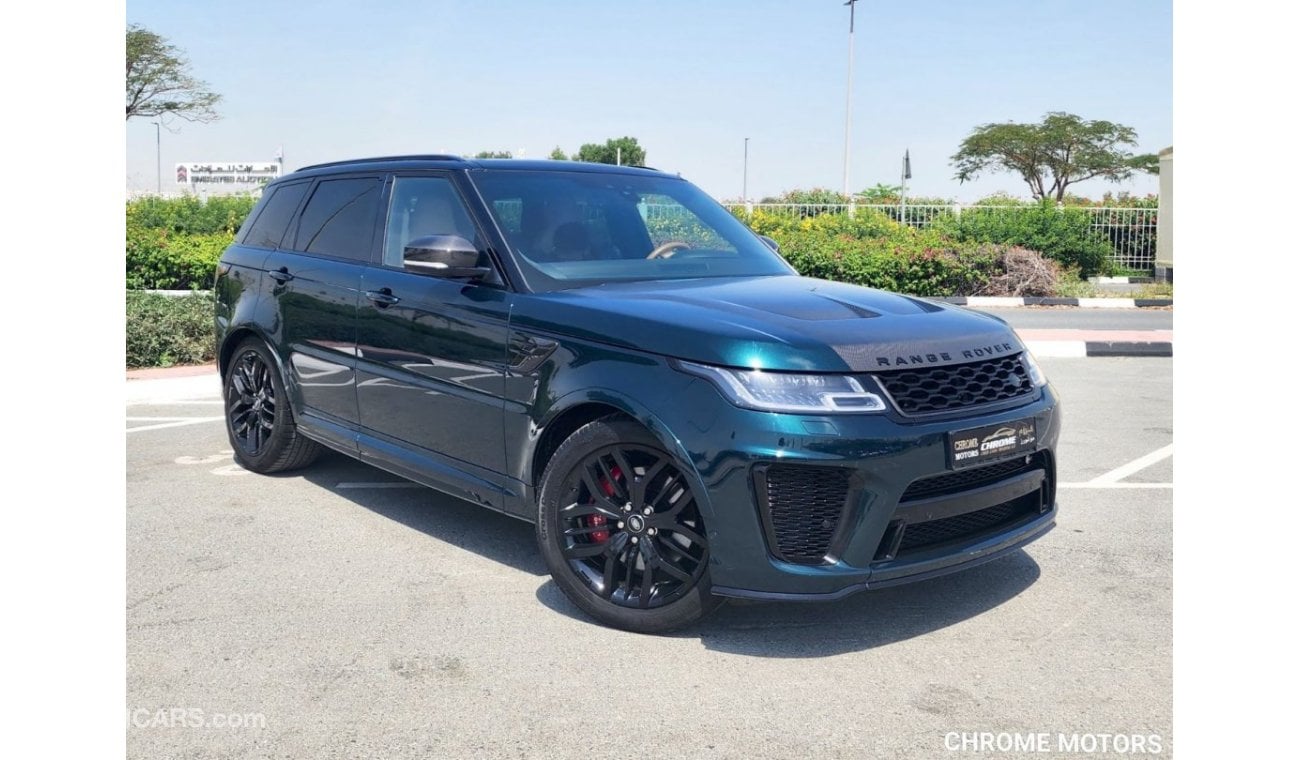 Land Rover Range Rover Sport (other) 2022 LAND ROVER RANGE ROVER SPORT SVR,CARBON  EDITION 5DR SUV, 5L 8CYL PETROL, AUTOMATIC, ALL WHEEL