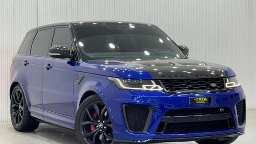 Land Rover Range Rover Sport SVR 5.0L (575 HP) 4WD 2021 Range Rover Sport SVR, August 2026 Range Rover Warranty, Fully Loaded, GC