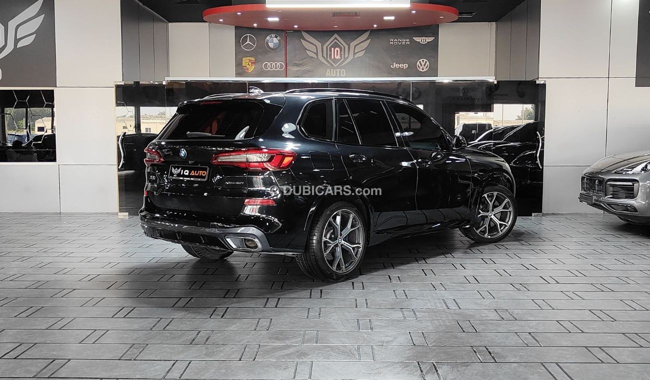 BMW X5 40i M Sport 3.0L AED 2,500 P.M | 2019 BMW X5 M-SPORT | UNDER WARRANTY | ORIGINAL PAINT | FULL PANORA