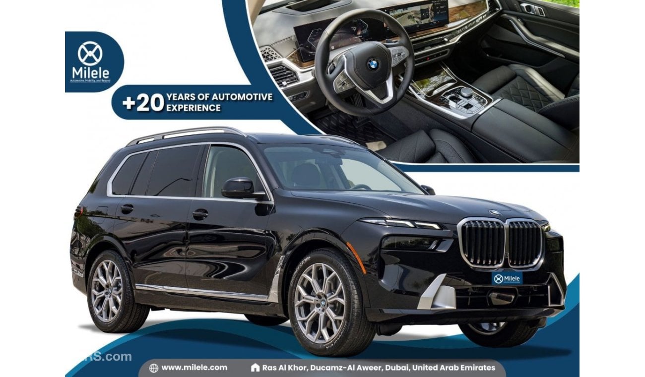 BMW X7 40i 3.0L PETROL - PREMIUM ENHANCED PKG, SKY LOUNGE PANORAMIC GLASS