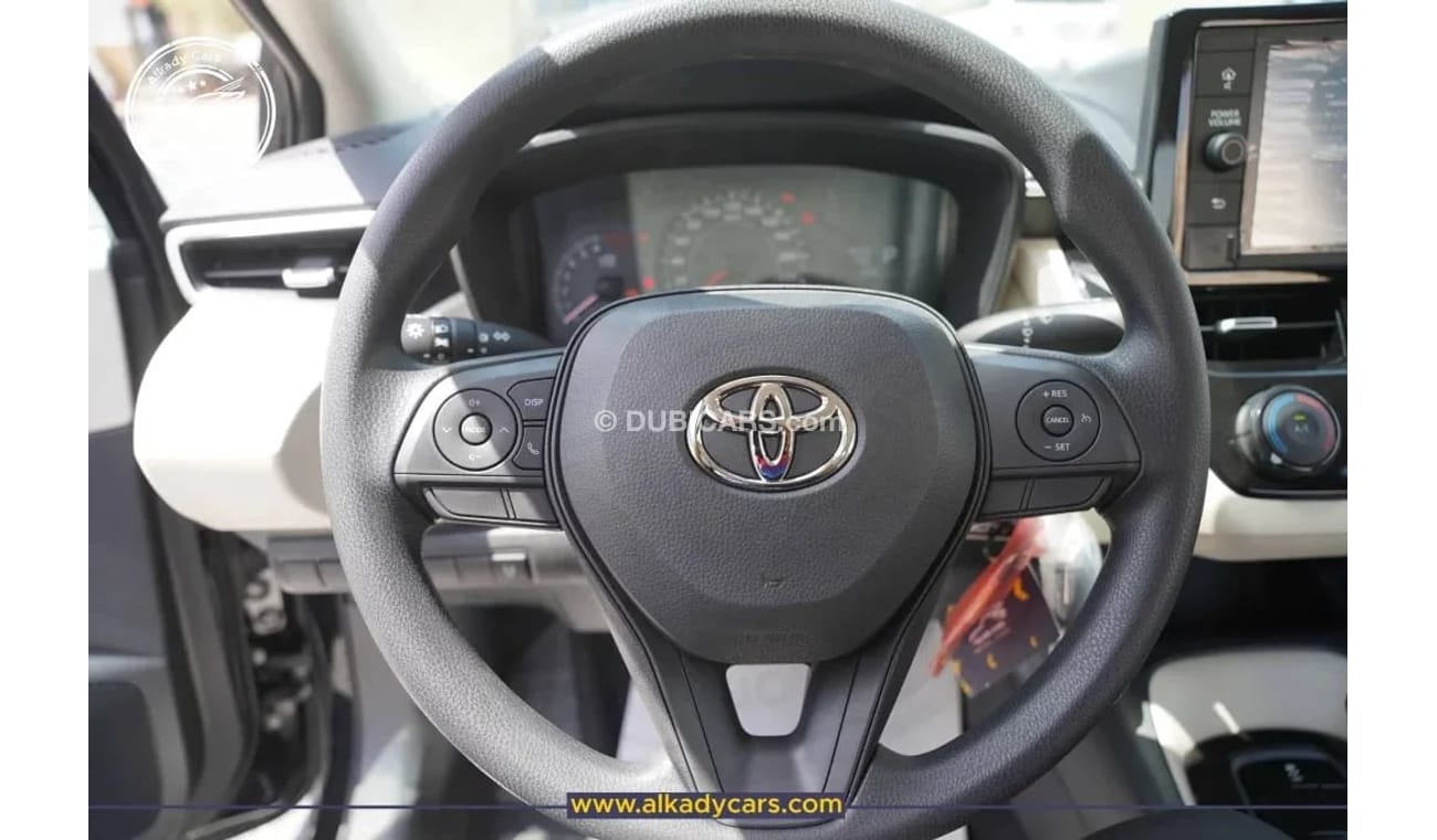 تويوتا كورولا TOYOTA COROLLA 1.6L XLI MODEL 2024 GCC SPECS (CRUISE CONTROL + PARKING SENSORS)