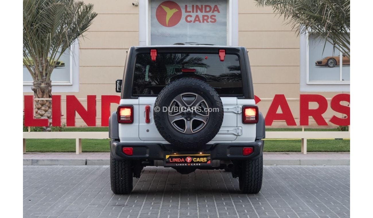 جيب رانجلر Unlimited Sport 3.6L A/T Jeep Wrangler Unlimited Sport 2018 GCC under Warranty with Flexible Down-Pa