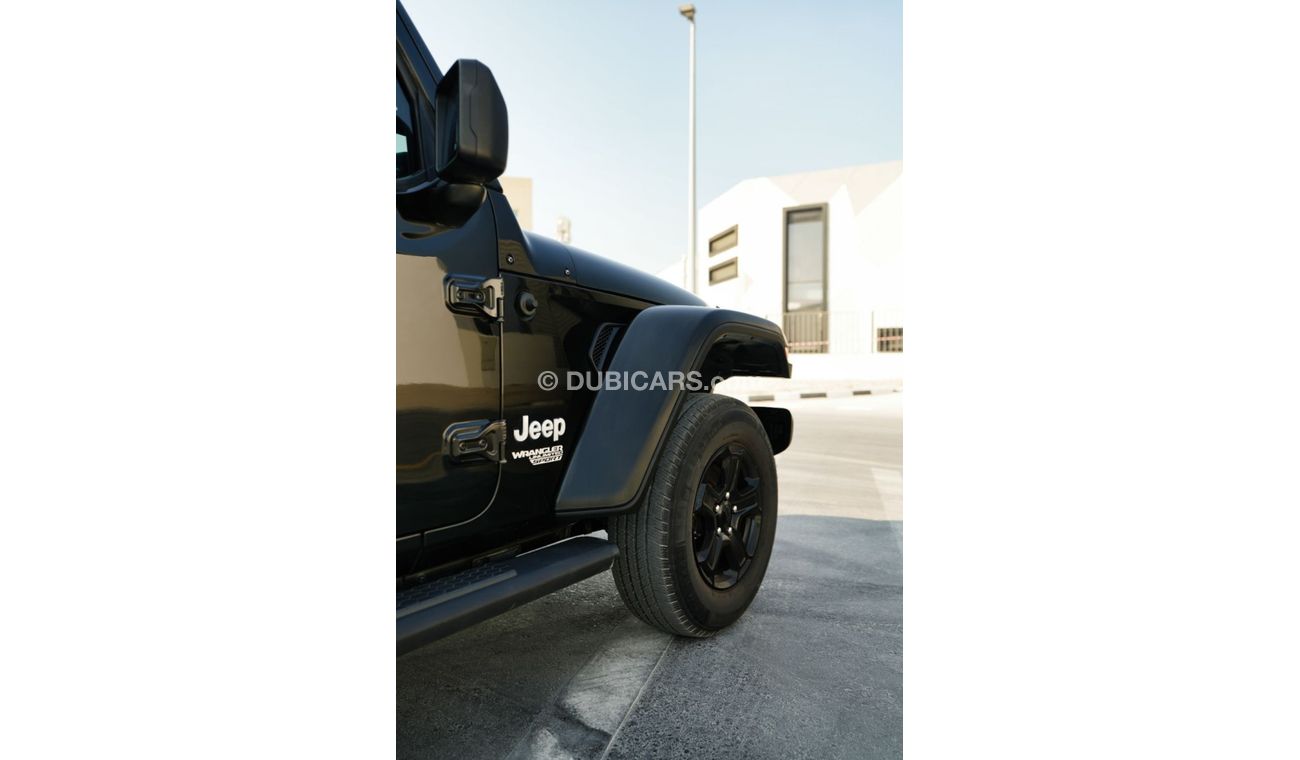 جيب رانجلر AED 1,299 P.M | 2019 JEEP WRANGLER ULTIMATE SPORT | 2.0L 4WD | American Specs