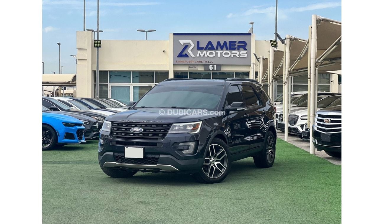 فورد إكسبلورر Sport 3.5L 1200 Monthly payments / Ford Explorer Sport / 2017 Full option. / Low mileage / First own