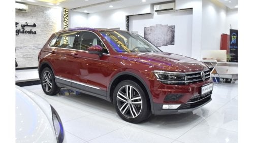 Volkswagen Tiguan EXCELLENT DEAL for our Volkswagen Tiguan 2.0 TSi ( 2017 Model ) in Red Color GCC Specs