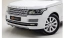 Land Rover Range Rover Vogue Supercharged GCC Spec