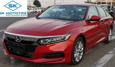 هوندا أكورد 1.5L V4 PETROL / FULL OPTION 2018 RED ( LOT # 772)